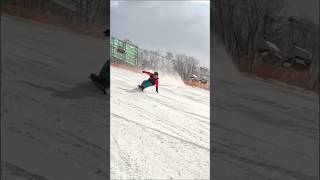 【滑るだけで巻き上がるくらい北海道の雪は軽いよぉ⚡️FNTC/CVT】