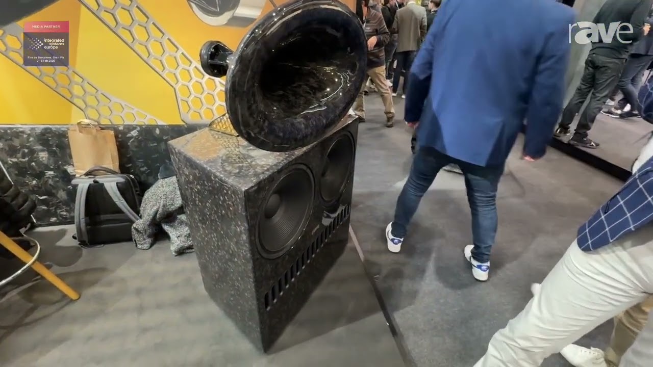 ISE 2026: ASCENDO Immersive Audio GmbH Shows Off THE BLACK SWAN PRO ACTIVE EXT Loudspeaker