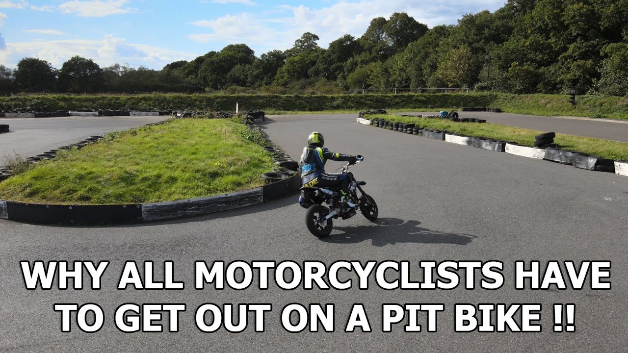Why we must all get on a Pit bike | Accelerate your progression as a motorcycle rider in safety