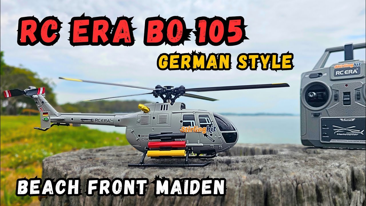 Insanely smooth and impressive RC ERA Bo105 ( C 186S ) rc