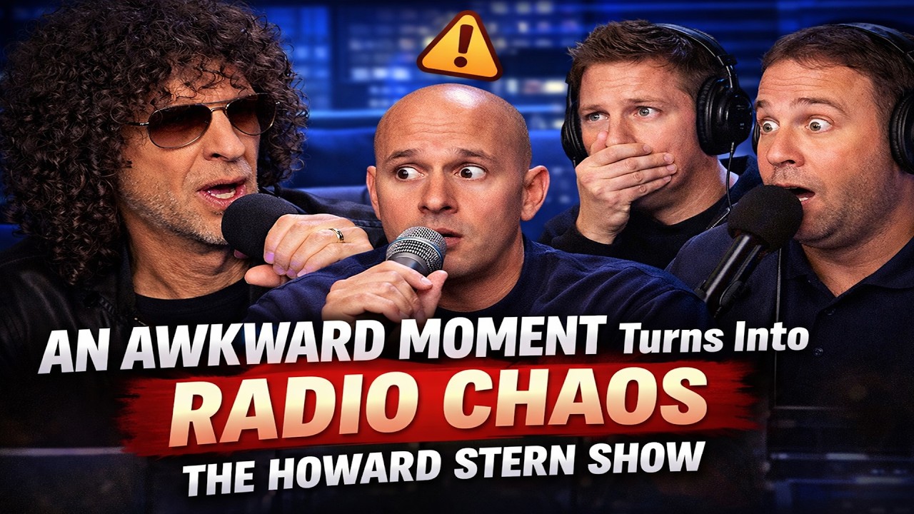 An Awkward Moment Turns Into Radio Chaos | The Howard Stern Show