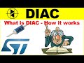 Ref:X2BOaFp4yu8 Comment fonctionne le diac triac db3 db4 dc34 trigger diode le datasheet