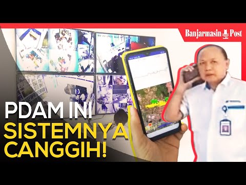 Dirut PDAM Intan Banjar Pantau Kinerja Karyawan Lewat Command Center