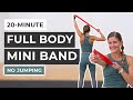 20-Minute Full Body Resistance Band Workout (No Jumping)
