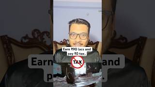 Earn ₹90 lacs and pay ₹0 tax. See the full video and read description for full understanding.