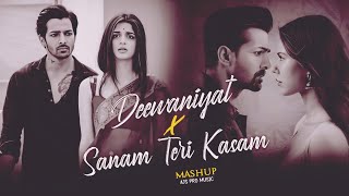 Deewaniyat x Sanam Teri Kasam Mashup | Kabhi Jo Baadal Barse | Sadness Chillout | Ajs 