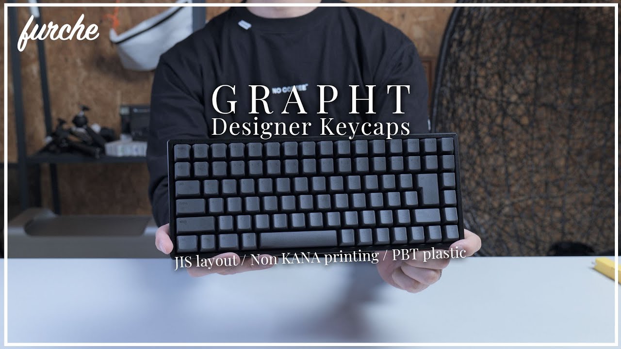 GRAPHT Designer Keycaps｜【JISキーキャップ】カナ無し・PBT樹脂