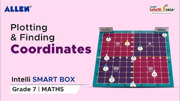 ALLEN Intelli SMART Box| Plotting points on Coordinate Plane| Maths Activity Kit for Grade 7