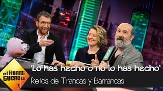 María Pujalte y Javier Cámara se divierten con Trancas y Barrancas  El Hormiguero 3.0