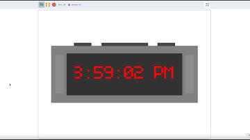How to make a Real Time Digital Clock in Scratch | Scratch Tutorial!
