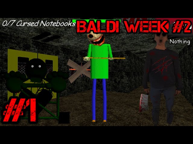 Baldi's Basics Horror Edition Remastered Scary