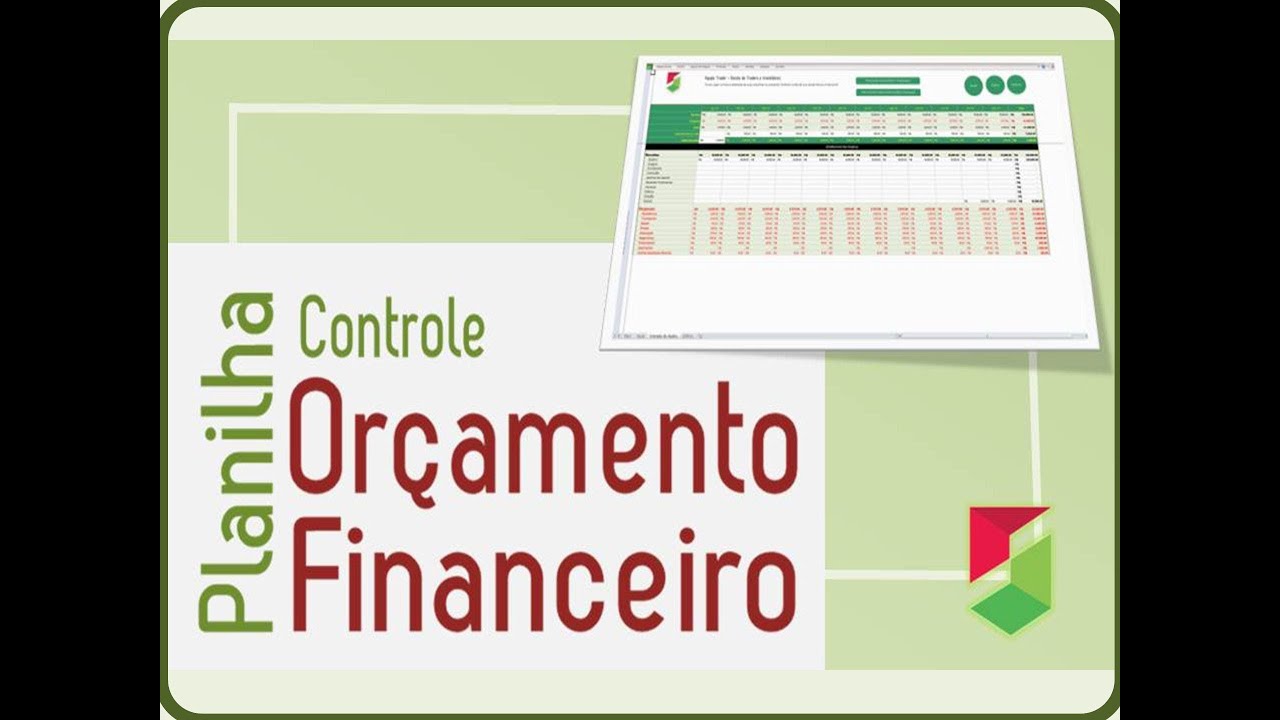 Planilha para Controle de Orçamento Financeiro - YouTube