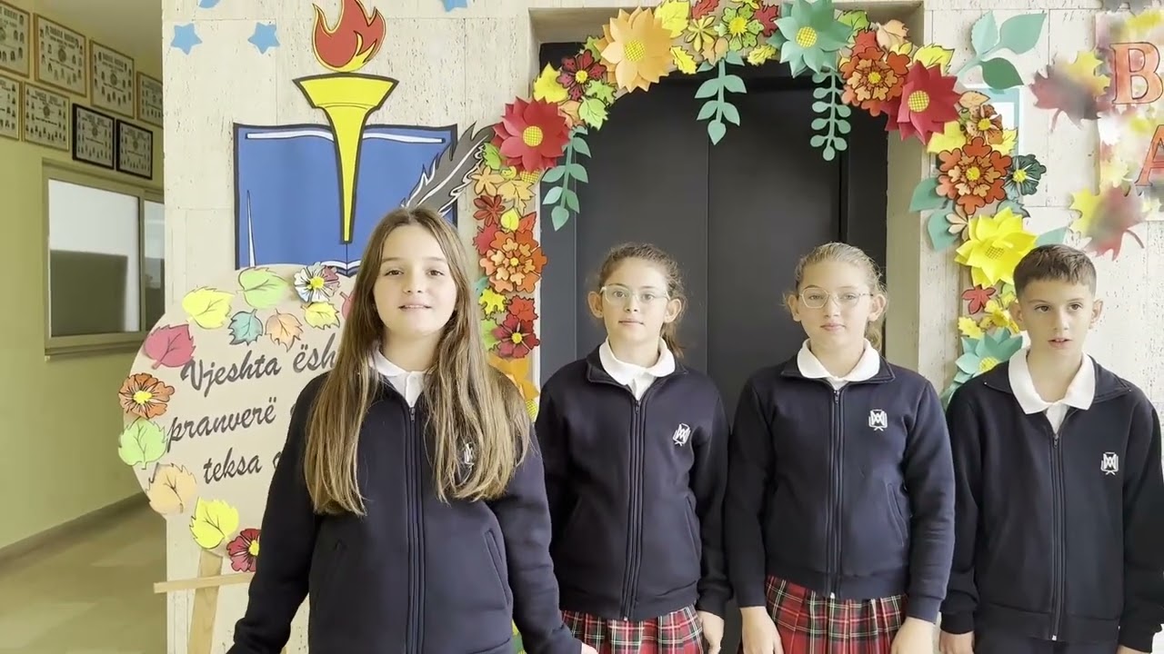 22 Nëntori Dita e Alfabetit - Shkolla 9-vjeçare “Ylber”, Klasat lV