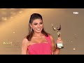 تكريم الفنانة روجينا بجائزة الإبداع عن مسلسلها بنت السلطان بمهرجان الفضائيات العربية