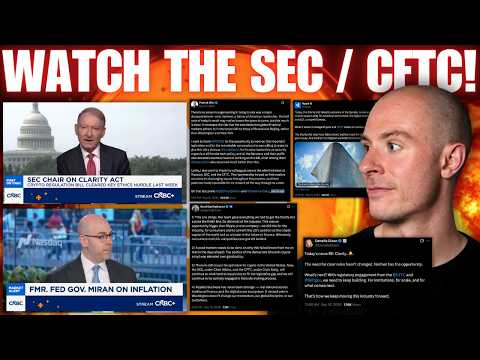 CLARITY ACT *REJECTED* All Eyes On The SEC / CFTC!! Crypto CEOs Respond! I'm Actually Bullish AF....
