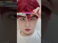 앞머리 이쁘게 자르는 팁 #3