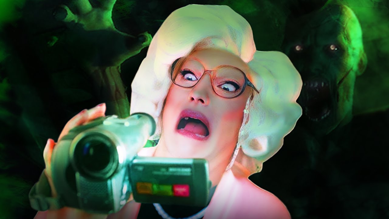 Old Lady Jump Scare Compilation (OUTLAST)