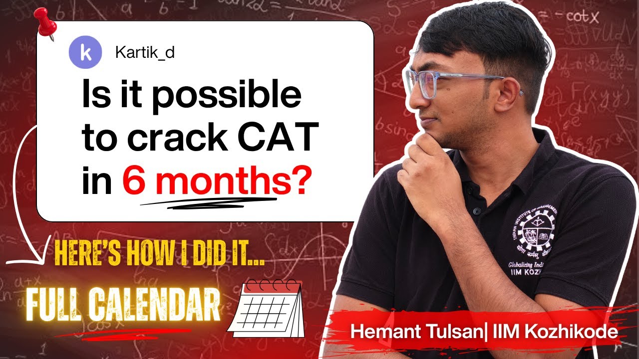 Starting CAT Prep in June? Here's How to Crack CAT 2025 in 6 Months ...