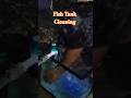 FISH Tank Cleaning 🧼 #cleaning #fishtank #shorts #subscribemychannel