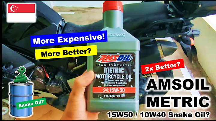 Amsoil 4t performance 10w 40 review
