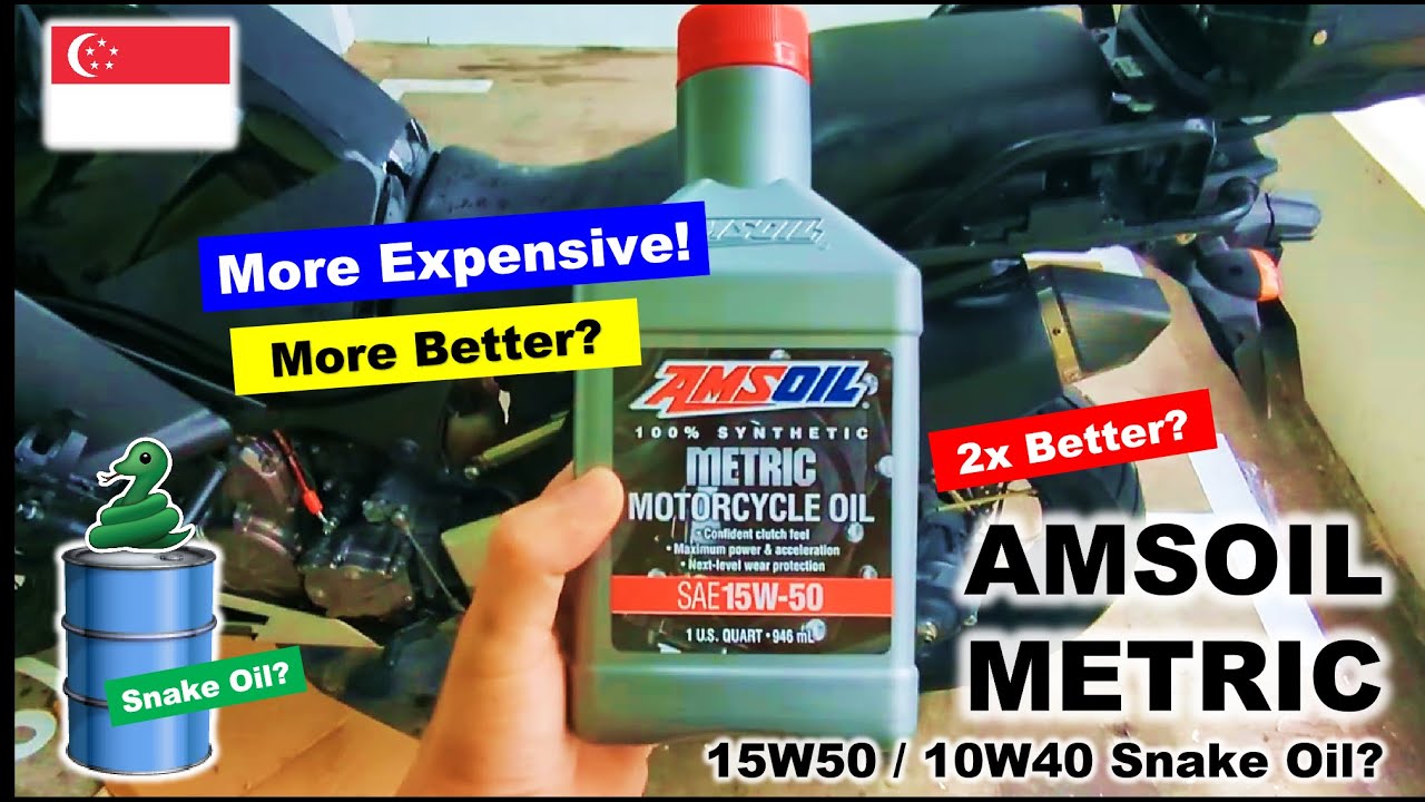 AMSOIL | Мотоциклетное масло — дороже = лучше?