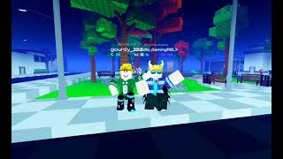 Just chillin with some ramdom guy who joined me to dance