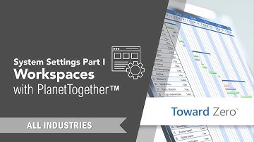 Workspaces - How to Use System Settings in PlanetTogether Part 1