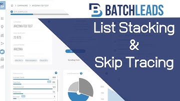BatchLeads Tutorial: Skip Tracing & List Stacking for Motivated Sellers