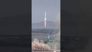 China launches crewed mission to its space station, plans moon landing before 2030 #Shorts screenshot 1