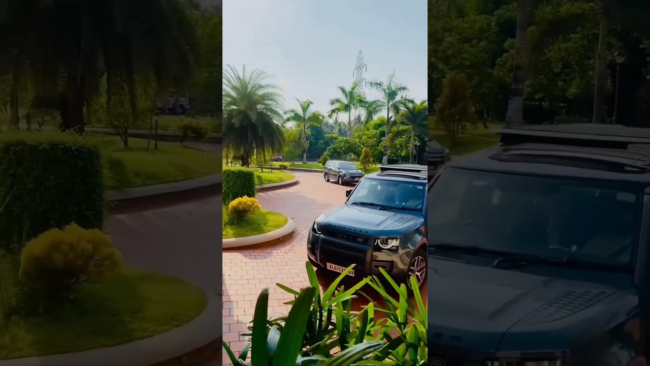 mammootty home to 🤍big house car mamoukka 💗🫶🏻