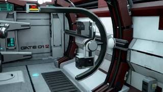 Star Citizen Fan Art Environment - Scanner Movement example