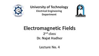 lecture 4 part 1  Vector Analysis\ Electromagnetic Fields\ Coordinate Systems Transformations.
