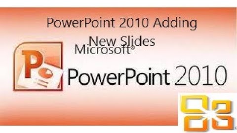 PowerPoint 2010 Adding New Slides || Tutorial for Beginners ||  Tools For Online Teaching.