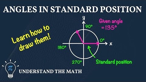 How To Draw Angles in Standard Position: Step-By-Step Examples