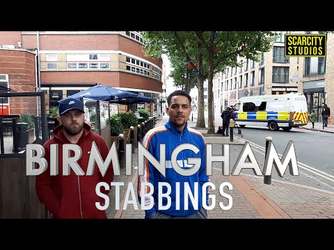 Birmingham Stabbings: Interview With Witness Who's Chased The Knifeman #exclusive #Scarcity 