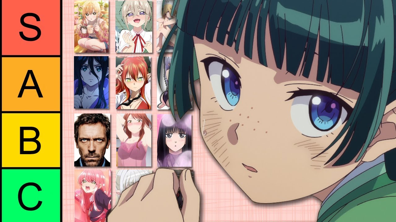 Winter Anime 2025 Best Girl Tier List! YouTube