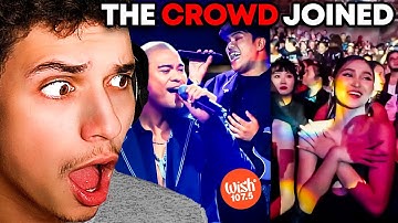 Insane Filipino Duo Perform "Sining" LIVE