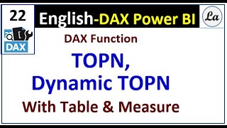 DAX TOPN | Dynamic TOPN with Table & Measure