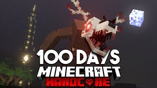 100 Days on NIGHTMARE ISLAND in Minecraft Hardcore... Here's What Happened.