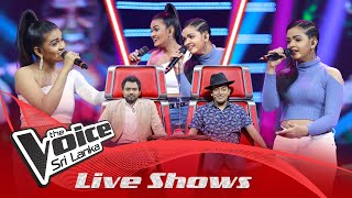 Tiney & Nawanjana | Ralle Kiri Welle (රැල්ලේ කිරි වැල්ලේ) | Live Shows | The Voice Sri Lanka