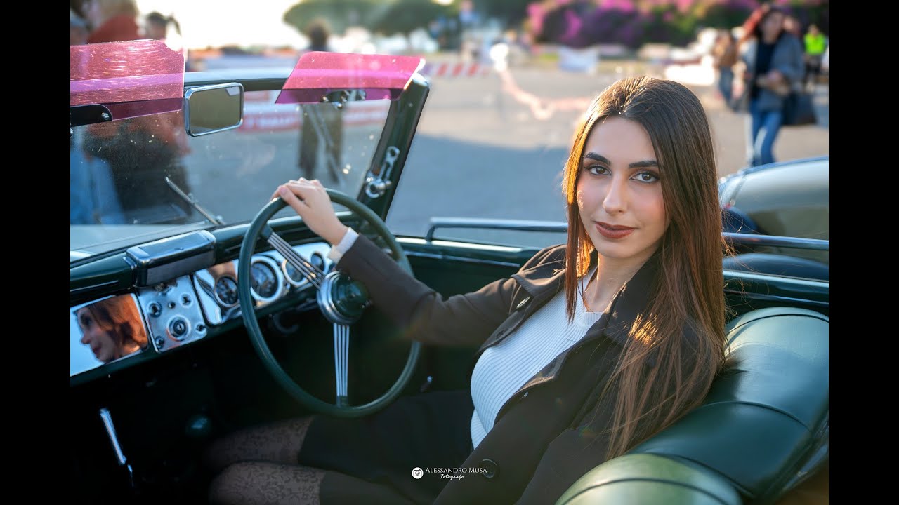 AUTO D' EPOCA DA SOGNO ALLA PARTENZA DEL RALLY DI CAGLIARI