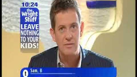 Matthew Wright Show - Leave Nothing To Your Kids Studio Discussion