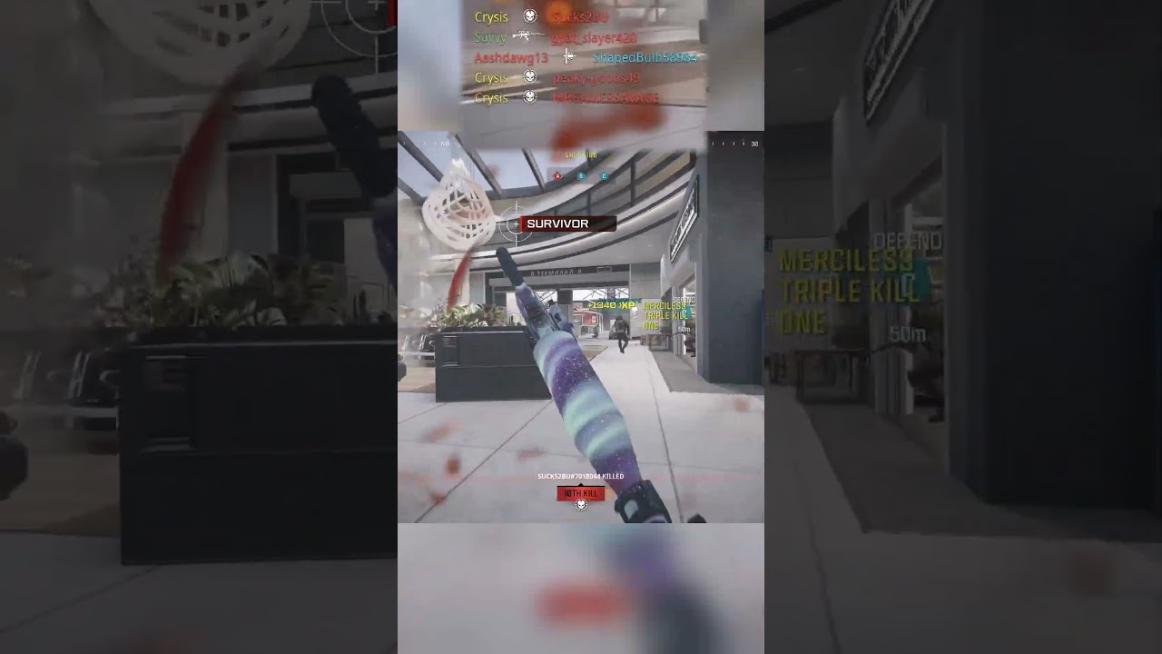 Finally playing some other maps MW3 aggressive longbow sniping