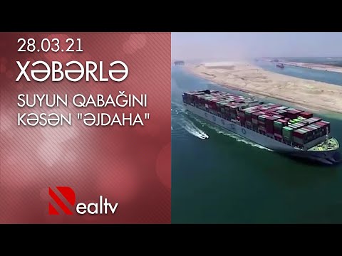 Video: Hansı gəmi Süveyş kanalında ilişib qalıb?