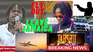 Jashii Must Leave Jamaica Fly Out / Dancehall Artiste Lf£ In D@ng£r
