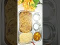 Daily desi lunch thali lunch ideas  nishu mishra kitchen  shorts