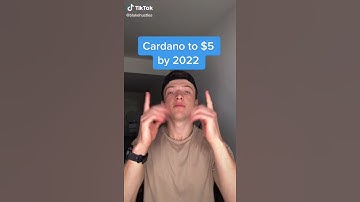 Cardano really gonna hit $5 next year? 🤔💰💸📈 #crypto #cryptowhales #xrp #bitcoin #ada #cardano