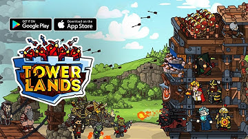 Towerlands Tower Defense (TD) Gameplay Walkthrough (Android, iOS)
