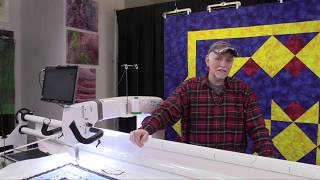 Pro Stitcher Edge to Edge on the Handi Quilter Forte