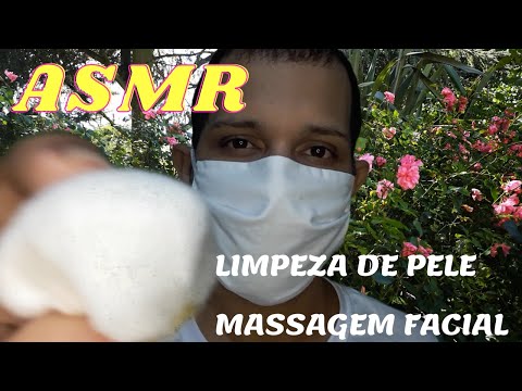ASMR Limpeza de Pele - ASMR Roleplay
